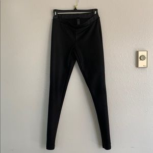 Leathery leggings
